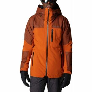 Columbia SNOW SLAB BLACK DOT JACKET Pánska zimná bunda, oranžová, veľkosť