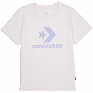 Converse STAR CHEVRON TEE Dámske tričko, biela, veľkosť S
