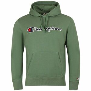 Champion HOODED SWEATSHIRT Pánska mikina, zelená, veľkosť XXL