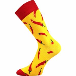 Lonka PAPRIČKY žltá 39 - 42 - Unisex ponožky