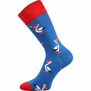 Lonka PELIKÁN modrá 39 - 42 - Unisex ponožky