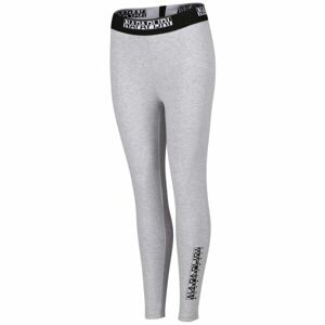 Napapijri M-BOX LEGGINGS 3 Dámske legíny, sivá, veľkosť S