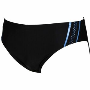 Arena SWIM BRIEFS GRAPHIC Pánske slipové plavky, čierna, veľkosť XXL