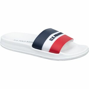 U.S. POLO ASSN. GAVIO002 FLAG Pánske šľapky, biela, veľkosť 43