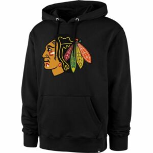 47 NHL CHICAGO BLACKHAWKS IMPRINT HELIX PULLOVER HOOD Pánska mikina, čierna, veľkosť M