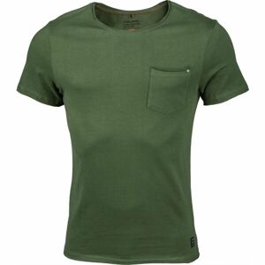 BLEND T-SHIRT S/S Pánske tričko, tmavo zelená, veľkosť L