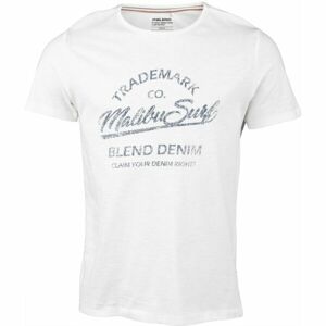 BLEND T-SHIRT SS Pánske tričko, biela, veľkosť M