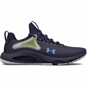 Under Armour HOVR RISE 4 Pánska tréningová obuv, tmavo sivá, veľkosť 41