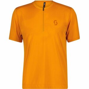 Scott Cyklistický dres Pánske cyklistické tričko, oranžová, veľkosť XL