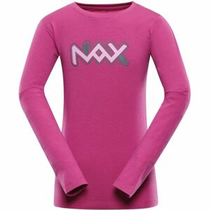 NAX PRALANO Detské bavlnené tričko, ružová, veľkosť 164-170