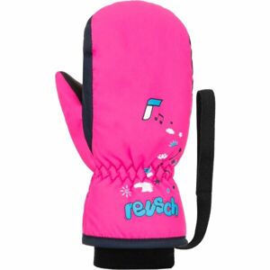 Reusch KIDS MITTEN CR Detské zimné rukavice, ružová, veľkosť 1