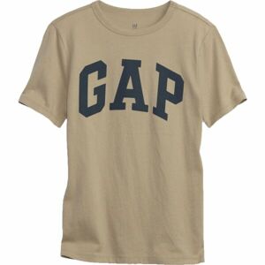 GAP V-FRC BASIC LOGO ARCH TEE Chlapčenské tričko, béžová, veľkosť L