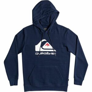 Quiksilver BIG LOGO HOOD Pánska mikina, tmavo modrá, veľkosť L