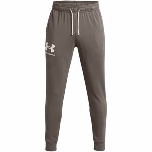 Under Armour RIVAL TERRY JOGGER Pánske tepláky, hnedá, veľkosť M