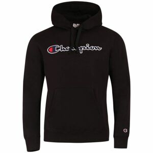 Champion HOODED SWEATSHIRT Pánska mikina, čierna, veľkosť XL