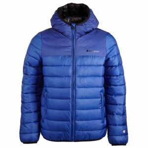 Champion RIPSTOP WOVEN HOODED JACKET Pánska zimná bunda, modrá, veľkosť