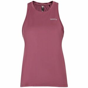 Fitforce JOCOLDA Dámsky  fitness top, vínová, veľkosť XS