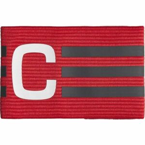 adidas CAPT ARMBAND Kapitánska páska, červená, veľkosť os