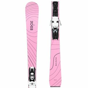 EGOE KONTURA + VIST VSP 412 Zjazdové lyže, ružová, veľkosť 145