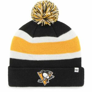 47 NHL PITTSBURGH PENGUINS BREAKAWAY CUFF KNIT Zimná čiapka, čierna, veľkosť UNI