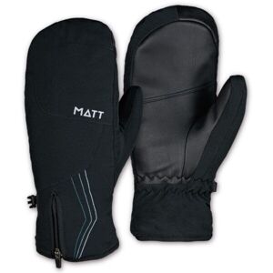 Matt ANAYET MITTEN JUNIOR Detské lyžiarske rukavice, čierna, veľkosť 6JR