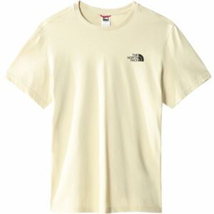 The North Face M S/S SIMPLE DOME TEE Pánske tričko s krátkym rukávom, biela, veľkosť XL