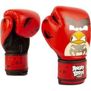 Venum ANGRY BIRDS BOXING GLOVES Detské boxerské rukavice, červená, veľkosť 4 OZ