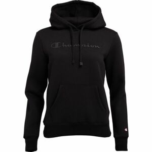 Champion AMERICAN CLASSICS HOODED SWEATSHIRT Dámska mikina, čierna, veľkosť XL