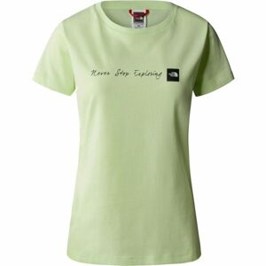 The North Face Dámske tričko Dámske tričko, svetlo zelená, veľkosť S