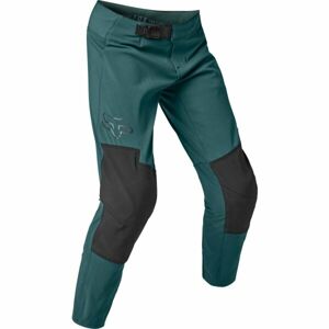 Fox DEFEND PANT YTH Detské cyklistické nohavice, tmavo zelená, veľkosť 26