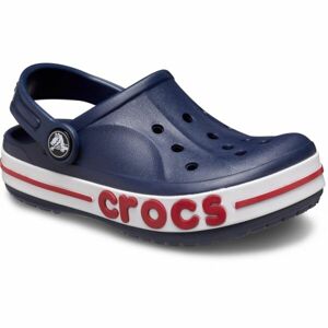 Crocs BAYABAND CLOG T Detské šľapky, tmavo modrá, veľkosť 27/28