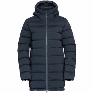 Odlo W ASCENTN-THERMIC HOODED JACKET INSULATED Dámsky páperový kabát, čierna, veľkosť S