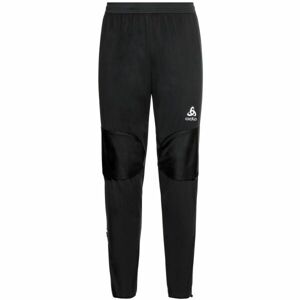 Odlo PANTS ZEROWEIGHT WARM Pánske zimné bežecké nohavice, čierna, veľkosť M