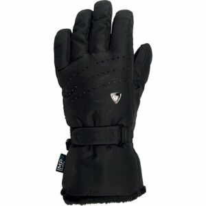 Rossignol W FAMOUS IMPR G Dámske lyžiarske rukavice, čierna, veľkosť M