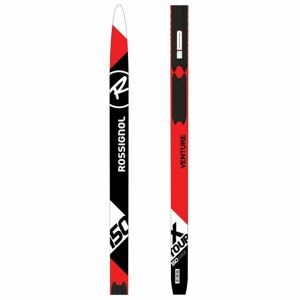 Rossignol XT VENTURE JR WXLS+TOUR JR STEP IN Juniorské klasické bežecké lyže, čierna, veľkosť