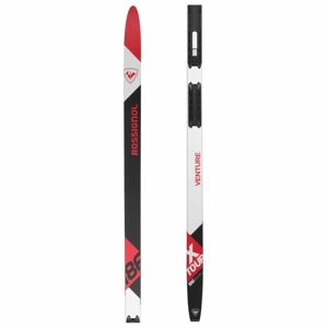 Rossignol XT VENTURE WXLS Bežecké lyže na klasiku s podporou stúpania, čierna, veľkosť