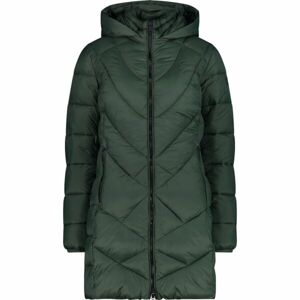 CMP WOMAN PARKA SNAPS HOOD Dámska parka, zelená, veľkosť 38