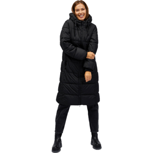 GAP V-MAXI LONG PUFFER LOGO Dámska zimná bunda, čierna, veľkosť L