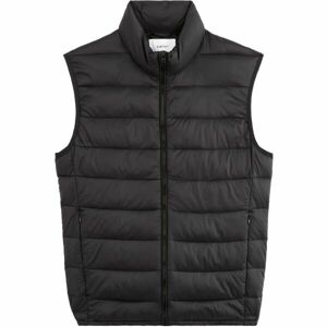 CELIO BULOCK Pánska prešívaná vesta, čierna, veľkosť XL