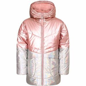 NAX Dievčenský zimný kabát Dievčenský zimný kabát, ružová, veľkosť 104-110
