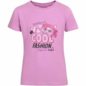 NAX GORETO Dievčenské tričko, ružová, veľkosť 92-98