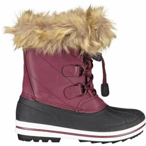 CMP KIDS ANTHILIAN SNOW BOOT WP Detské snehule, vínová, veľkosť 34