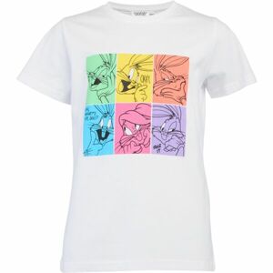 LOONEY TUNES BUGSY Dievčenské tričko, biela, veľkosť 152-158