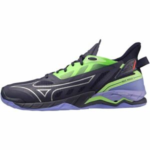 Mizuno WAVE MIRAGE 5 Pánska halová obuv, tmavo modrá, veľkosť 41