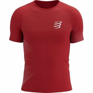 Compressport Pánske bežecké tričko Pánske bežecké tričko, červená, veľkosť XL