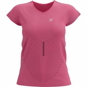 Compressport Dámske bežecké tričko Dámske bežecké tričko, ružová, veľkosť XS