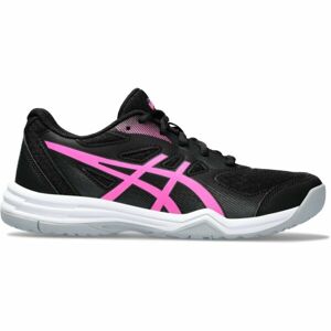 ASICS UPCOURT 5 GS Dievčenská halová obuv, čierna, veľkosť 35.5