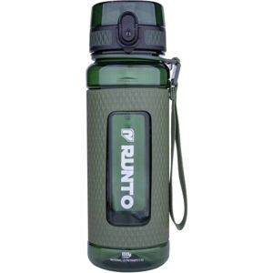 Runto VISTA 800 ml Športová hydratačná fľaša s poistkou uzáveru, tmavo zelená, veľkosť
