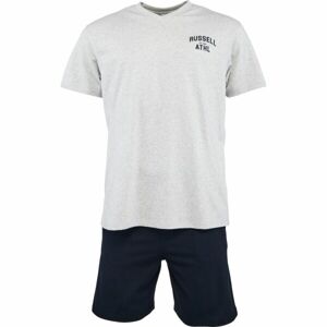 Russell Athletic SET TEE SHORT Chlapčenský set, sivá, veľkosť S