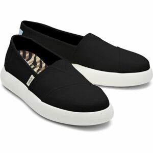 TOMS HERITAGE CANVAS WM ALPAMA SNEAK Dámske slip-on tenisky, čierna, veľkosť